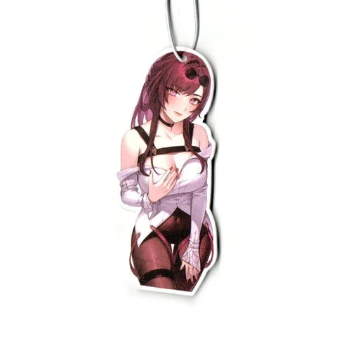 Sexy Tire Girl Pendant JDM Car Air Freshener Hanging Rearview Mirror