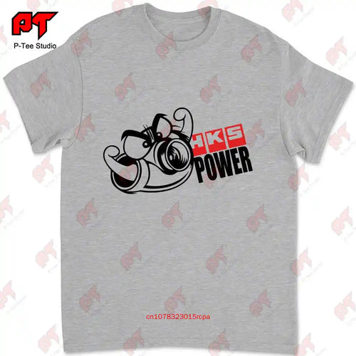 Hks Power Turbo Turbine Snails Logo T-shirt PYKS