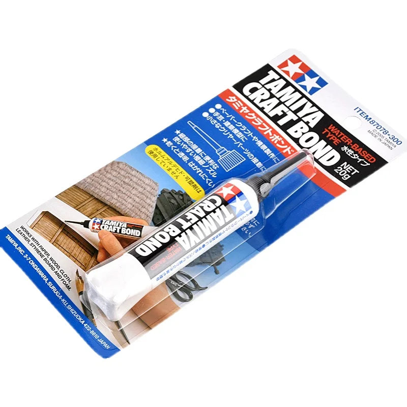 TAMIYA 87078 Craft Bond 20g Water-Based Type Transparent Adhesive