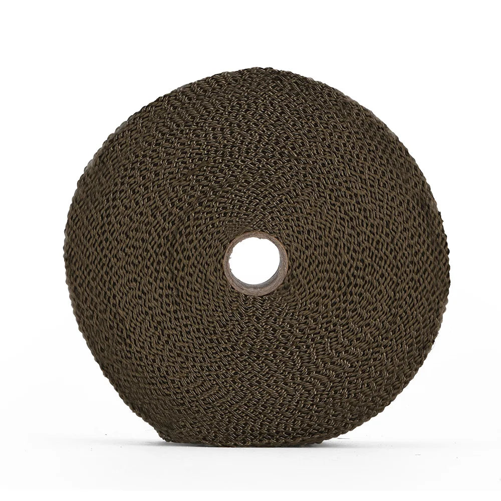 VR -2"X15meter TITANIUM TURBO MANIFOLD HEAT EXHAUST THERMAL WRAP TAPE