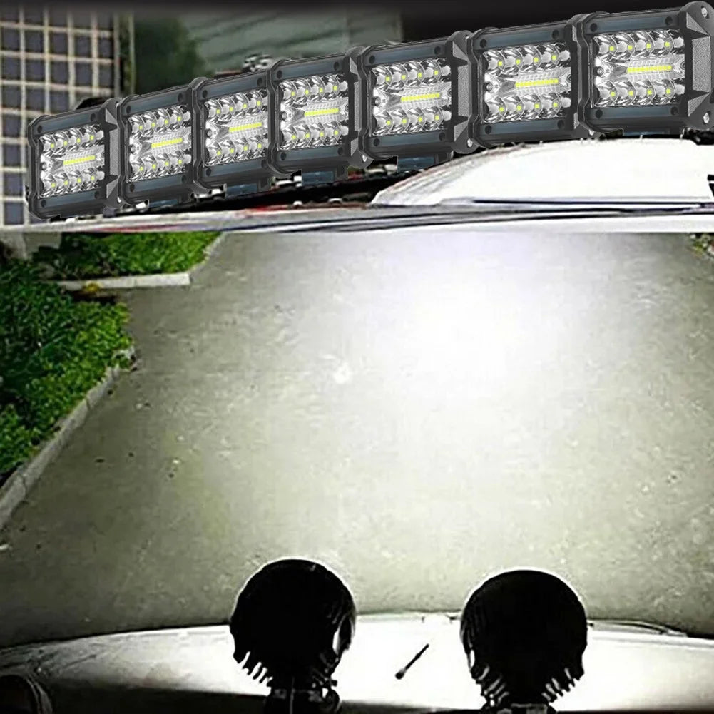 160W LED Work Light Bar 4WD Off-road SPOT Pods Fogging ATV SUV UTV