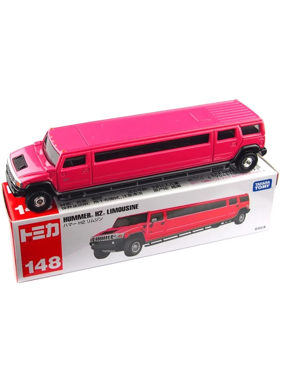 TAKARA TOMY TOMICA Long car Alloy die-cast Hummer H2 Pink Collection