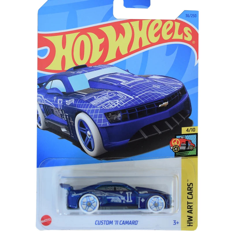 2023-36 Hot Wheels Cars CUSTOM 11 CAMARO  1/64 Metal Die-cast Model