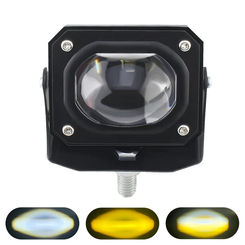 2.7Inch Led Motorcycle Fog Light Headlights with 3 Modes  Auxiliary