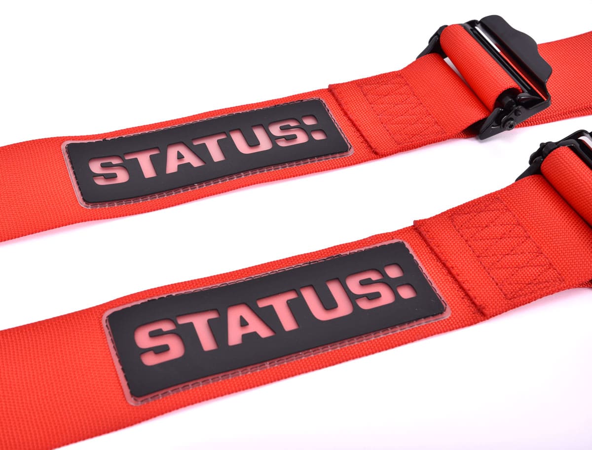 CAMLOCK HARNESS (SFI-CERTIFIED) – RED