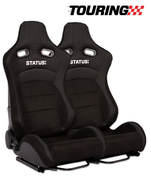 TOURING RECLINING SEAT – BLACK (PAIR)