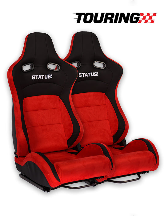 TOURING RECLINING SEAT – RED (PAIR)