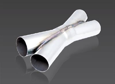 X-Pipe Twin 2.5"; Exhaust Pipe