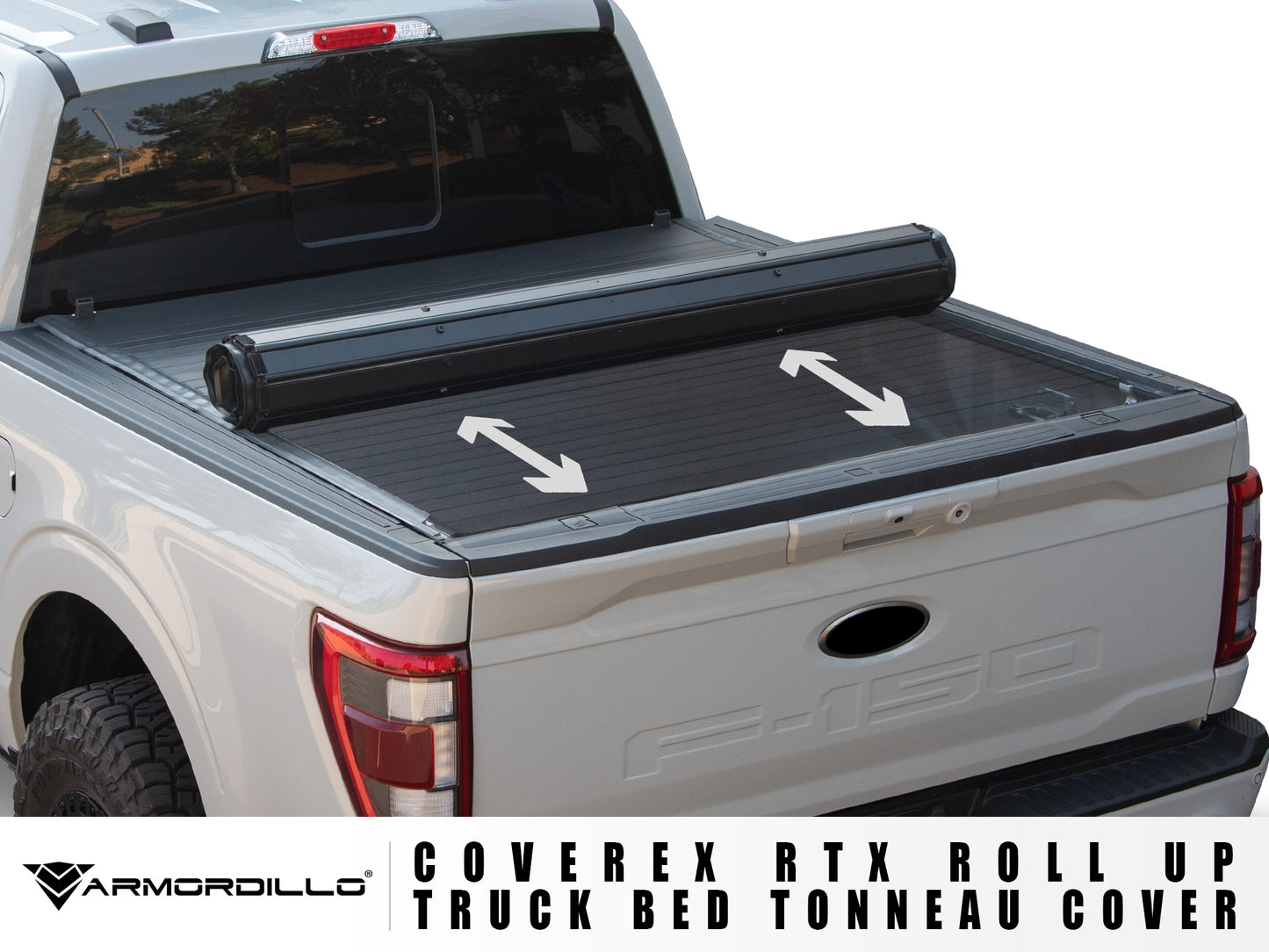 2004-2014 Ford F-150 CoveRex RTX Roll Up Truck Bed Tonneau Cover (6.5' Bed)