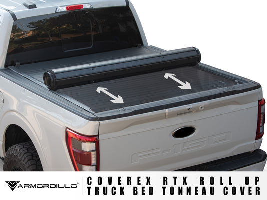 2014-2021 Toyota Tundra CoveRex RTX Roll Up Truck Bed Tonneau Cover (5.5' Bed)