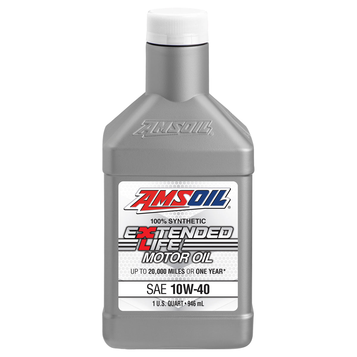 AMSOIL EXTENDED-LIFE 10W-40 100% SYNTHETIC MOTOR OIL